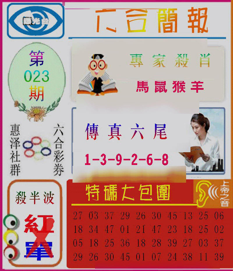 023期六合简报[图]
