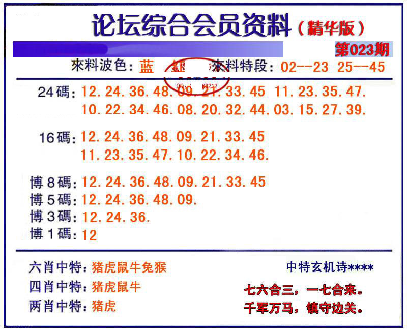 023期综合会员资料[图]