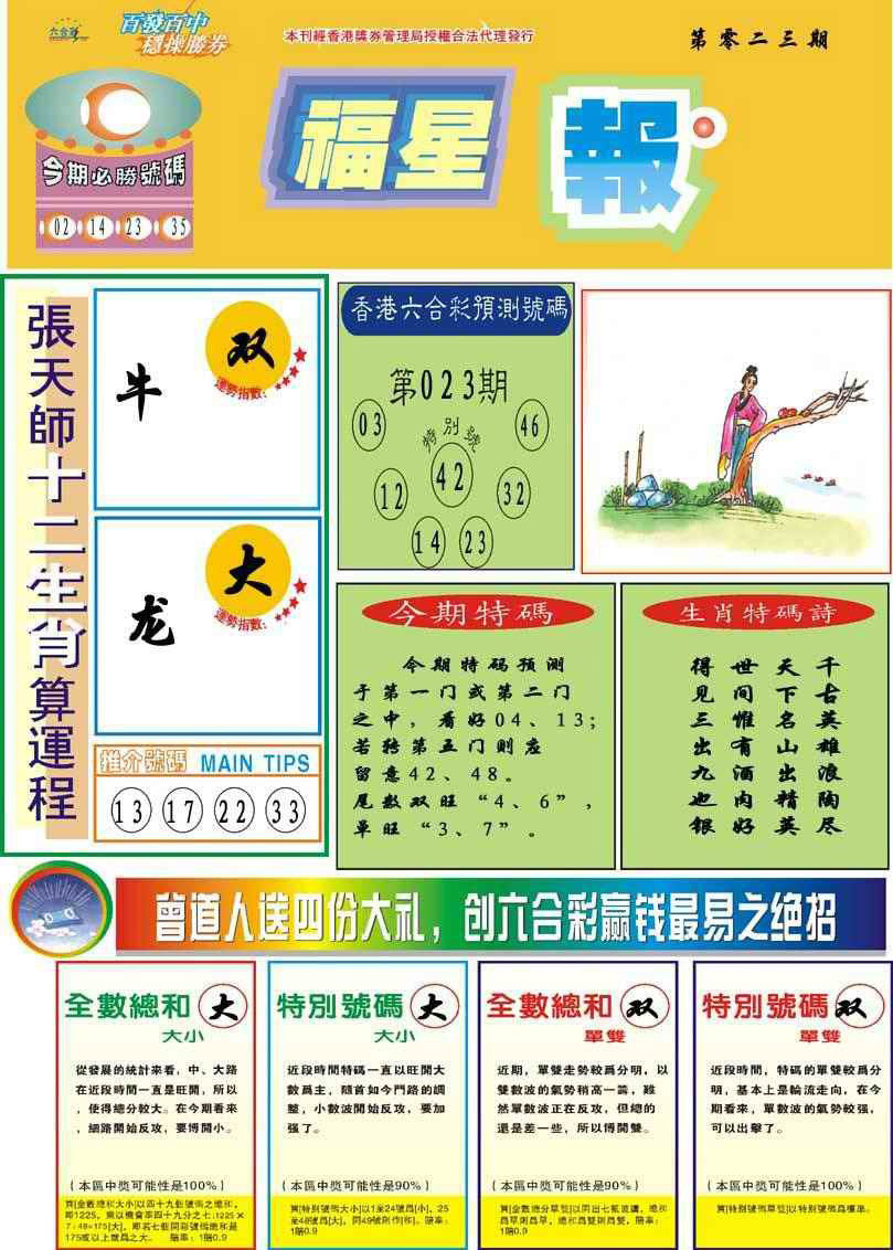 023期福星报[图]