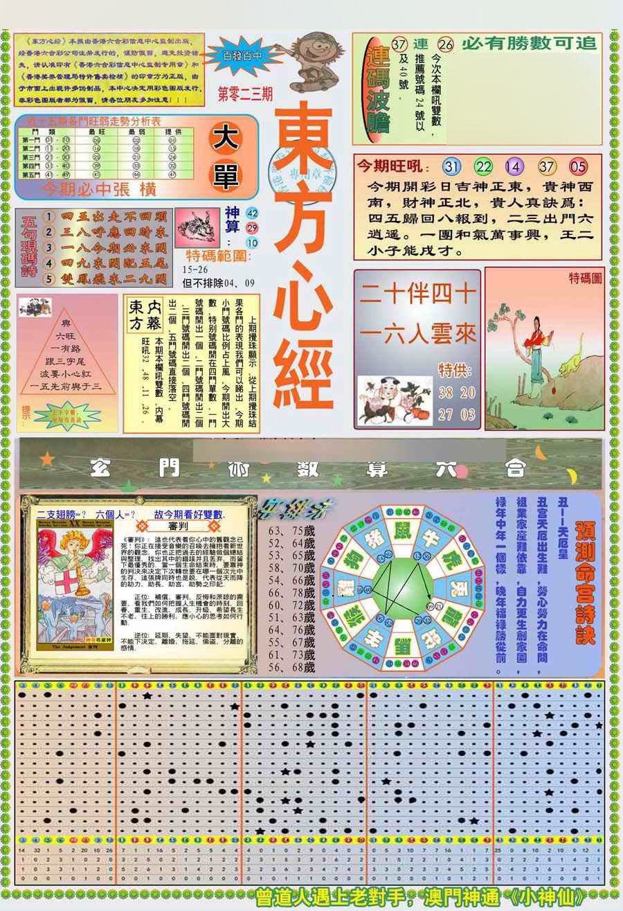 023期(新版)东方心经A[图]