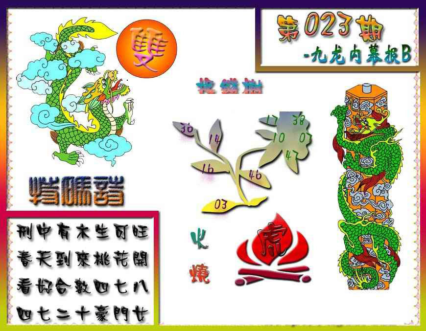 023期九龙内幕特肖图a[图]