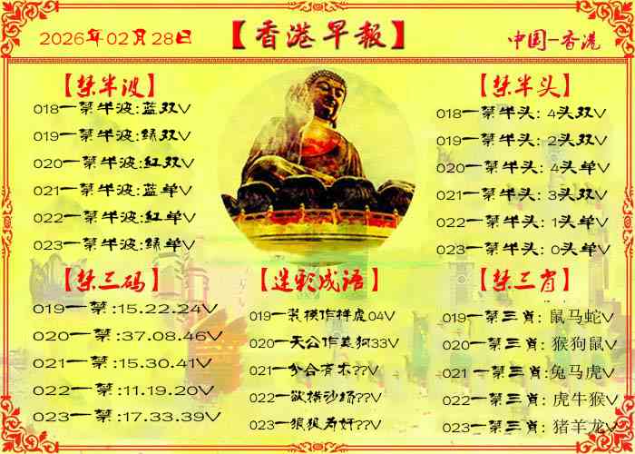 023期香港早报[图]